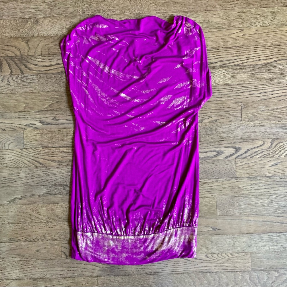 Boat neck tube top/tunic